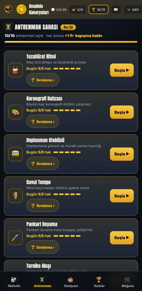 Mini Oyunlar