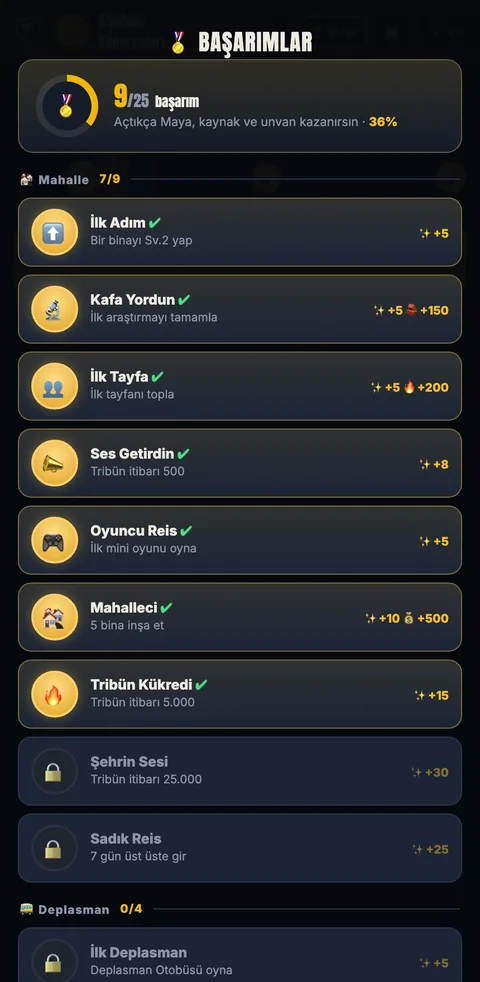 Başarımlar